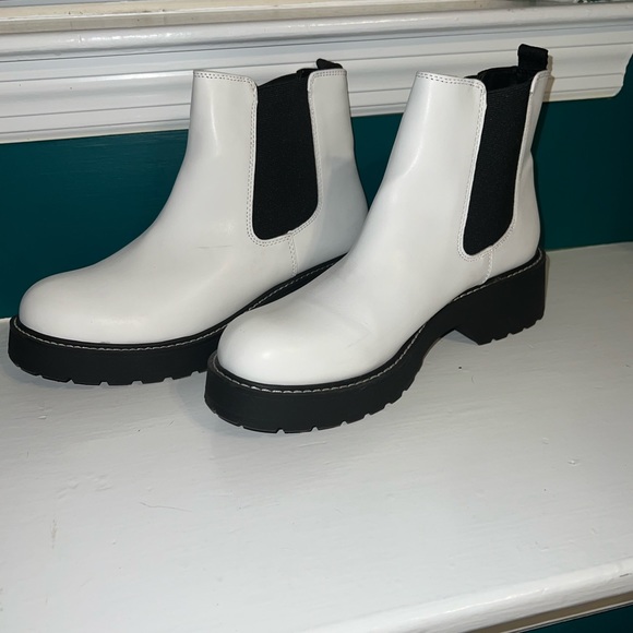 Madden Girl Shoes - Madden girl white booties